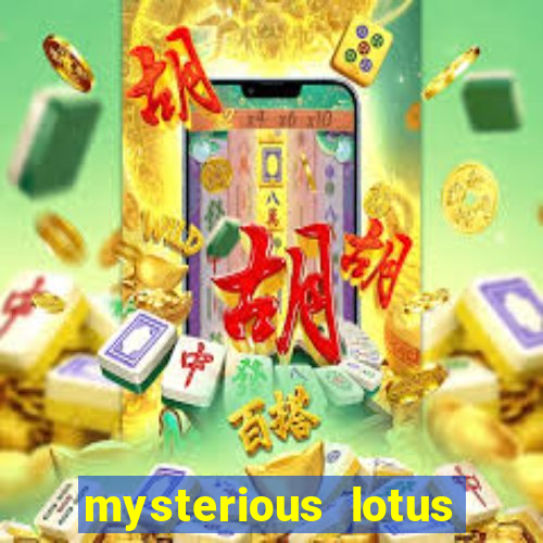 mysterious lotus casebook wei fansub